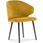 Żółte Krzesła do jadalni marki windsor & co sofas 