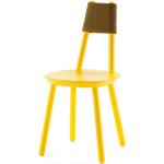 Żółte Krzesła w nowoczesnym stylu drewniane marki emko 