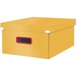 Żółte pudełko do przechowywania Leitz Cosy Click & Store, dł. 48 cm