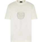Koszulki z nadrukiem męskie z krótkimi rękawami z połyskiem marki Emporio Armani w rozmiarze L 