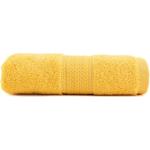 Przecenione Żółte Ręczniki kąpielowe w rozmiarze 70x140 cm 