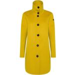 Żółte Płaszcze damskie eleganckie marki RRD w rozmiarze XL 