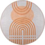 Przecenione Szare Dywany okrągłe o średnicy 160 cm marki vitaus 