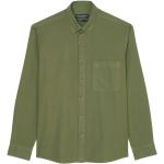 Zielone Koszule z długim rękawem męskie z długimi rękawami gładkie w stylu casual marki Marc O'Polo w rozmiarze XL 