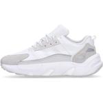 Białe Niskie sneakersy męskie w stylu miejskim marki adidas Boost w rozmiarze 45,5 